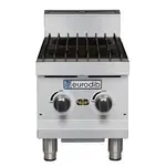Eurodib T-HP212, 2 Burners Stainless Steel Hot Plate, 60 000 BTU
