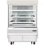 Everest Refrigeration EOMV-48-W-28-S, 48.00-Inch Air Curtain Open Display Merchandiser