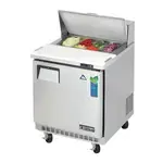 Everest Refrigeration EPBNR1, 27.75-Inch 1 Door Refrigerated Sandwich / Salad Prep Table