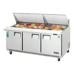 Everest Refrigeration EPBR3, Mega Top Refrigerated Sandwich/Salad Unit