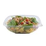 Fineline Settings 15032M-CL, 32 Oz Super Bowl Plus Medium Rectangular Clear PET Bowl, 300/CS