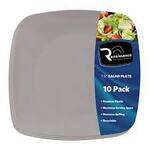 Fineline Settings 1508-BO-X, 7.5-Inch Renaissance Beige Plastic Salad Plates, 10/CS