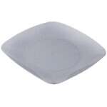 Fineline Settings 1508-SV-X, 7.5-Inch Renaissance Silver Plastic Salad Plates, 10/CS (Discontinued)