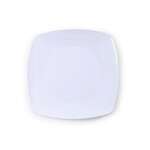 Fineline Settings 1508-WH, 7.5-Inch Renaissance White Plastic Salad Plates, 120/CS