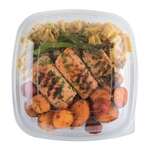 Fineline Settings 15816L-L, 10.75-inch Super Bowl Plus Extra Large Dome Lid for Extra Large PET Bowl, 50/CS