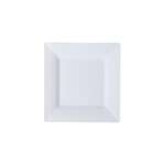 Fineline Settings 1606-WH, 6.5-inch Solid Squares White Dessert Plate, 120/CS