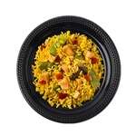 Fineline Settings 17RP07PP.BK, 7-inch ReForm Black Polypropylene Round Plate, 800/CS
