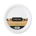 Fineline Settings 17RP10PP.WH, 10.25-inch ReForm White Polypropylene Round Plate, 400/CS