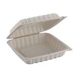 Fineline Settings 17SH9PP.WH, 9x9-inch ReForm Mineral Filled Square Polypropylene Hinged Container, 150/CS