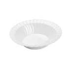 Fineline Settings 211-WH, 10 Oz Flairware Polystyrene White Bowl, 180/CS