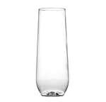 Fineline Settings 2720, 10 Oz. Renaissance Clear Stemless Champagne Flutes, 48/CS