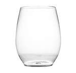 Fineline Settings 2722-CL, 12 Oz. Renaissance Clear Stemless Goblets, 48/CS