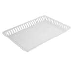 Fineline Settings 294-CL, 9x13-inch Flairware Polystyrene Clear Serving Tray, Bulk, 48/CS