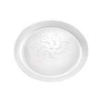 Fineline Settings 306, 6.25-Inch Savvi Serve Clear Plastic Plates, 240/CS