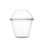 Fineline Settings 3192DLH, 92 mm Super Sips PET Dome Lid with Hole for 9 Sq & 12 Oz Cold Cups, 1000/CS