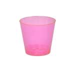 Fineline Settings 401-RD, 1 Oz. Savvi Serve Red Plastic Shot Glasses, 2500/CS (Discontinued)