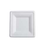 Fineline Settings 42SP06, 6-inch Conserveware Bagasse Square Plate, 500/CS