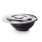 Fineline Settings 5160-FL, Super Bowl PET Flat Lid for 160 Oz Salad Bowl, 25/CS