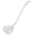 Fineline Settings 530.CL, 1.75 Oz 9-inch Platter Pleasers Small Clear Ladle, 72/CS (Discontinued)