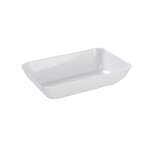 Fineline Settings 6210-WH, 3-inch Tiny Temptations White Tiny Rectangular Tray, 200/CS (Discontinued)
