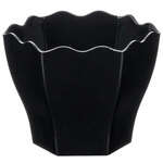 Fineline Settings 6304-BK, 2.5 Oz Tiny Temptations Black Square Tiny Dessert Cup, 200/CS (Discontinued)