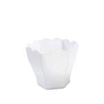 Fineline Settings 6304-WH, 2.5 Oz Tiny Temptations White Square Tiny Dessert Cup, 200/CS (Discontinued)