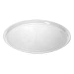 Fineline Settings 7601-CL, 16-inch Platter Pleasers Clear Supreme Round Tray, 25/CS