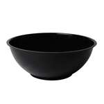 Fineline Settings B16320.BK, 320 Oz 16-inch Platter Pleasers Smooth Black Hi-Profile Bowl, 12/CS