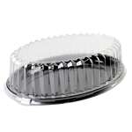 Fineline Settings DDOS916.L, 16x11-inch Platter Pleasers PETE Oval Dome Lid, 50/CS