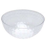 Fineline Settings GВЅ675.CL, 32 Oz 6-inch Platter Pleasers Clear Small Dimpled Bowl, 24/CS (Discontinued)