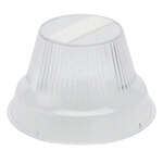 Fineline Settings PDS6031T.CL, 30 Oz 6-inch Platter Pleasers Round Clear Pedestal Bowl with Tape, 24/CS (Discontinued)