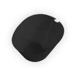 Fineline Settings SE1017.BK, 4 Oz 4x1.6-inch SelfEco PLA Compostable Black Sloped Bowl, 200/CS (Discontinued)