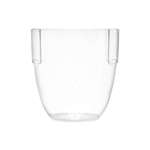 Fineline Settings SE1040.CL, 9 Oz SelfEco PLA Compostable Clear Stemless Goblet, 72/CS (Discontinued)