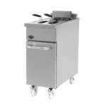 Galaxy Group Pegasus FR-40E, 40 Lbs Commercial Electric Floor Fryer - 208V
