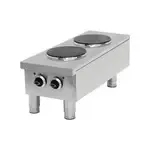 Galaxy Group Pegasus HP-12E, 12-Inch 2-Burner Countertop Electric Range - 208V