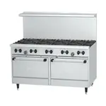 Garland USRange X60-10RR, 60 inch 10 Burner SunFire Gas Range with Space Saver Oven