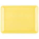 Genpak 9LY, 11.75x9.75x0.5-Inch #9L Yellow Foam Meat Trays, 250/PK