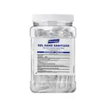 Germium GRS580 5-Gram Gel Hand Sanitizer Packets, 70% Isopropyl Alcohol, 80/JAR, 4 JARS/CS