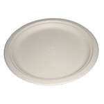 Green Wave International Green Wave TW-POO-004 10" Evolution White Bio Bagasse Round Plate, 500/CS