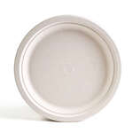 Green Wave TW-POO-004 10" Evolution White Bio Bagasse Round Plate, 500/CS