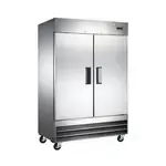 Hurakan HKN-GXE47R2, 54-Inch 2 Solid Doors Reach-In Refrigerator