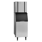 Ice-O-Matic CIM0320HW 22.25x24.25x21.25-inch Water-Cooled Ice Cube Machine, Half-Size Cube, 316 Lbs