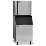 Ice-O-Matic CIM0430FA 30.25x24.25x21.25-inch Ice Cube Machine, Full/Half Size Cube, 500 Lbs/Day (B55-Slope Front Bin is sold separately)