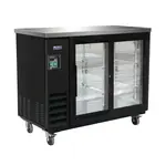 IKON IBB49-2G-24SD, 49-inch 2 Glass Sliding Doors Back Bar Refrigerator
