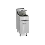 Imperial IFS-50, 2-Basket Floor Tube Fired Gas Fryer, NSF, AGA, CGA (Casters are not included)