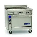 Imperial IHR-4, 36-Inch 4 Open Burner Heavy-Duty Range with Standard Oven, NSF