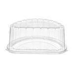 Inline 605PET, 10.8x6.5x4.5-Inch Clear PET 7-8-Inch Half Cake Container/Lid Combo, 100/CS