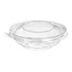 Inline TS8RN, 8 Oz Round Tamper Evident Clear PET Plastic Container, 240/CS