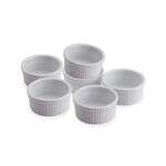 Kadra 8037, 5 Oz Porcelain Vitrex Ramekin, 8/CS, 6/Pack
