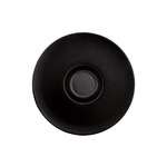 Kadra VT-1023, 7.4 Oz 11.25-Inch Vikko Thunder Porcelain Black Pasta Bowl, 12/CS